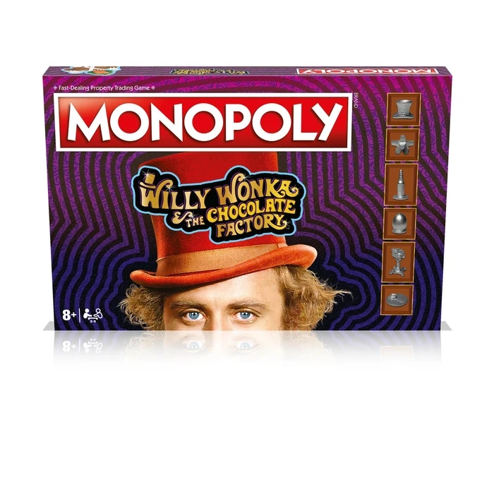 Επιτραπέζιο Παιχνίδι Winning Moves: Monopoly - Willy Wonka and the Chocolate Factory (English)