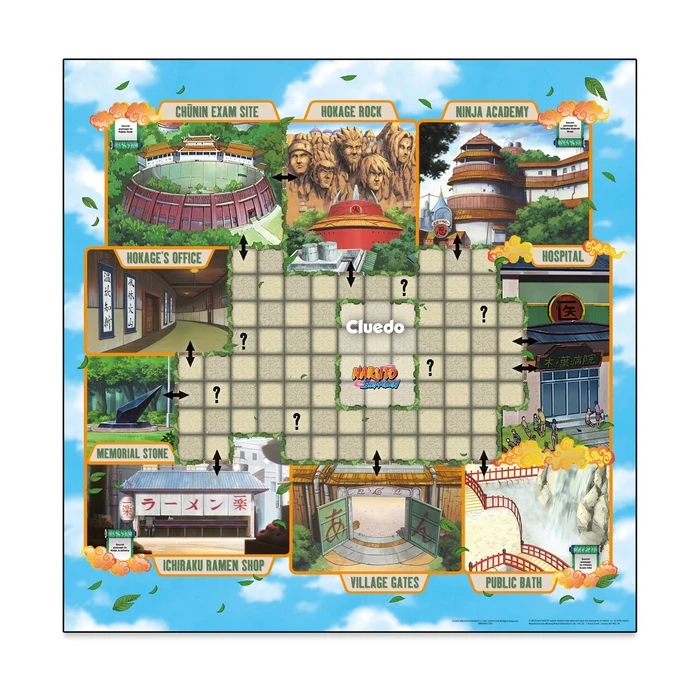 Επιτραπέζιο Παιχνίδι Winning Moves: Cluedo - Naruto (English)