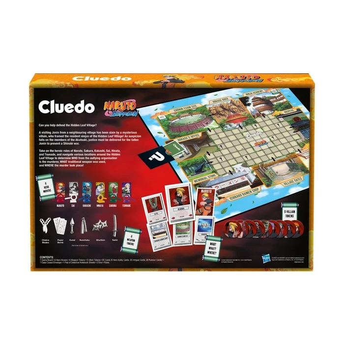 Επιτραπέζιο Παιχνίδι Winning Moves: Cluedo - Naruto (English)