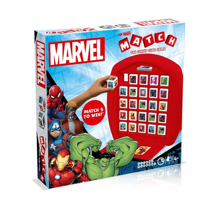 Επιτραπέζιο Παιχνίδι Winning Moves Top Trumps Match: Marvel (WM01185-ML1)