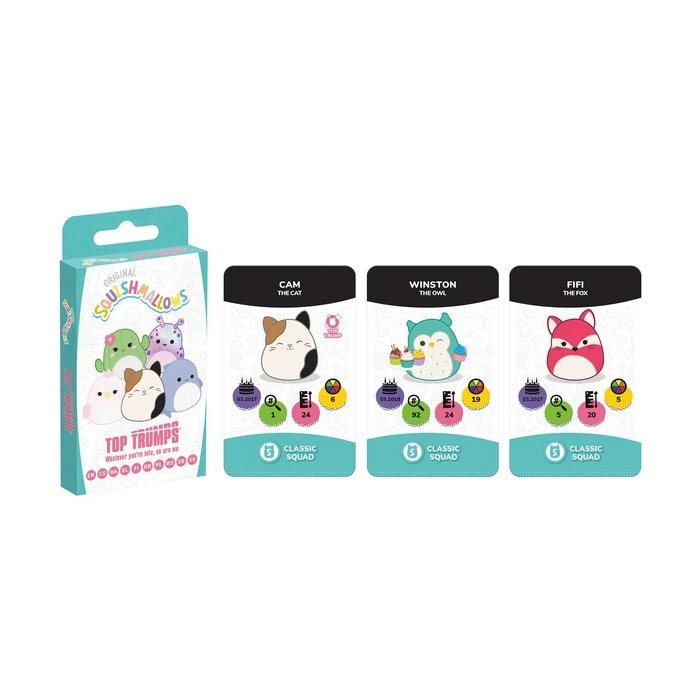 Επιτραπέζιο Παιχνίδι Winning Moves Top Trumps Specials: Squishmallows Tuck Box (WM04560-ML1)