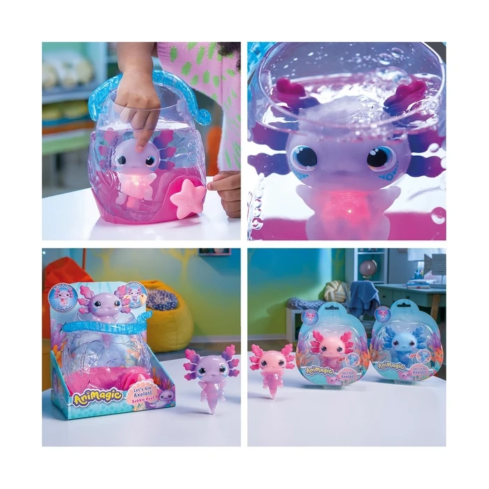 Μινιατούρα AS Animagic: Bubble Reef - Let's Glo Axolotl (1863-34848)