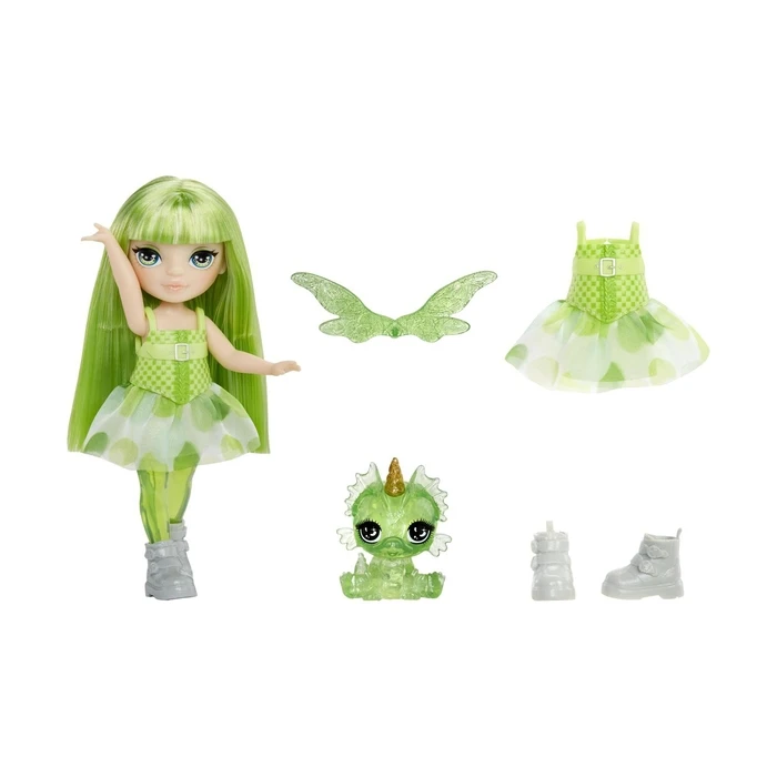 Κούκλα MGA Rainbow High: Rainbow Fantasy Fairies - Emerald Hunter (543404)