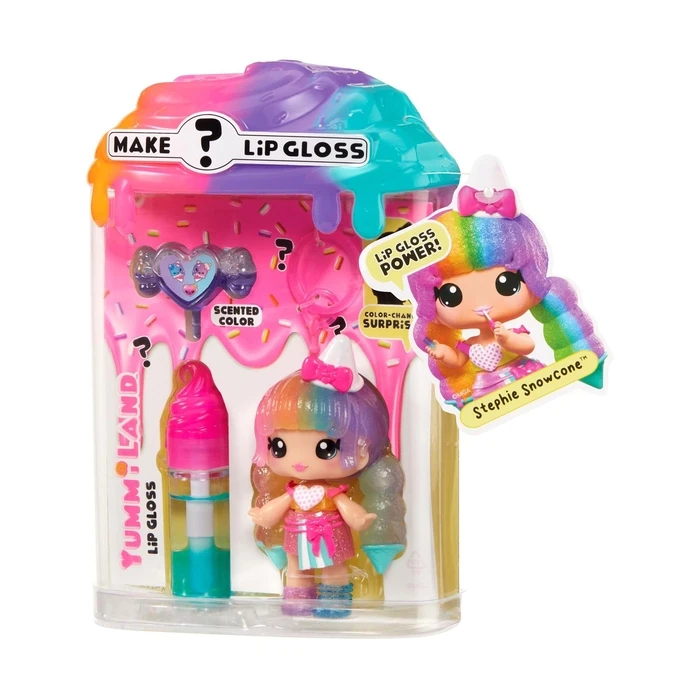 Κούκλα MGA Yummiland: Lip Gloss 2 - Stephie Snowcone (546078)