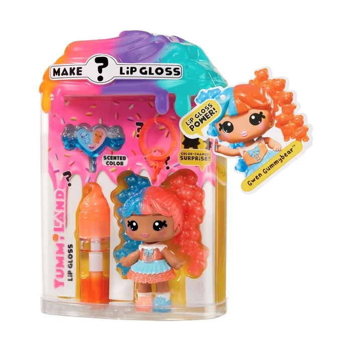 Κούκλα MGA Yummiland: Lip Gloss 2 - Gwen Gummybear (546580)