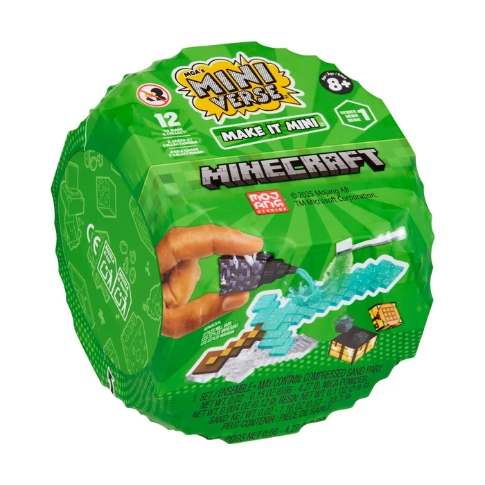 MGA Miniverse Make It Mini Minecraft Collectible DIY Toy