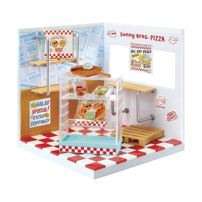 Μινιατούρα MGA Miniverse: Make it Mini Spaces Starter Pack - Pizza (566069)