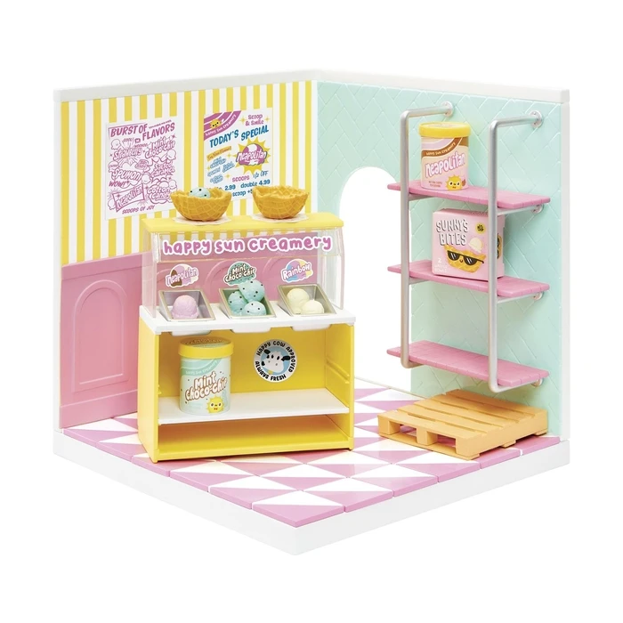 Μινιατούρα MGA Miniverse: Make it Mini Spaces Starter Pack - Ice Cream Playset (566212)