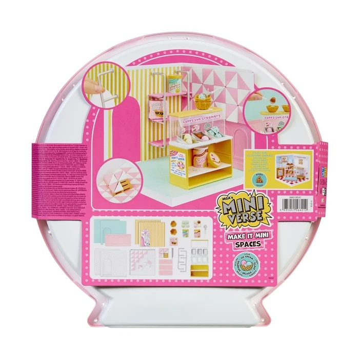 Μινιατούρα MGA Miniverse: Make it Mini Spaces Starter Pack - Ice Cream Playset (566212)