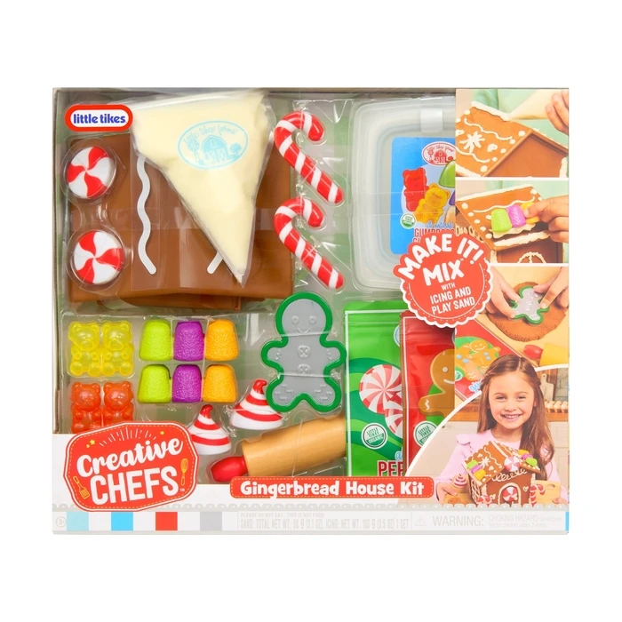 Little Tikes Creative Chefs Σπιτάκι Τζίντζερμπρεντ
