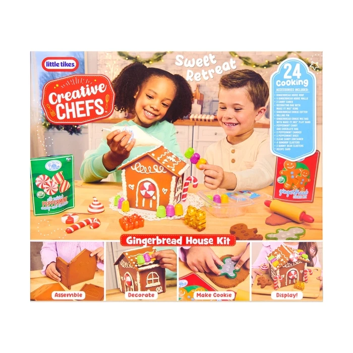 Little Tikes Creative Chefs Gingerbread House Kit
