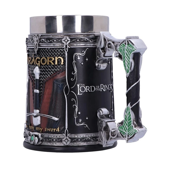 Collectibles Nemesis Now The Lord of The Rings The Fellowship Tankard 15.5 cm