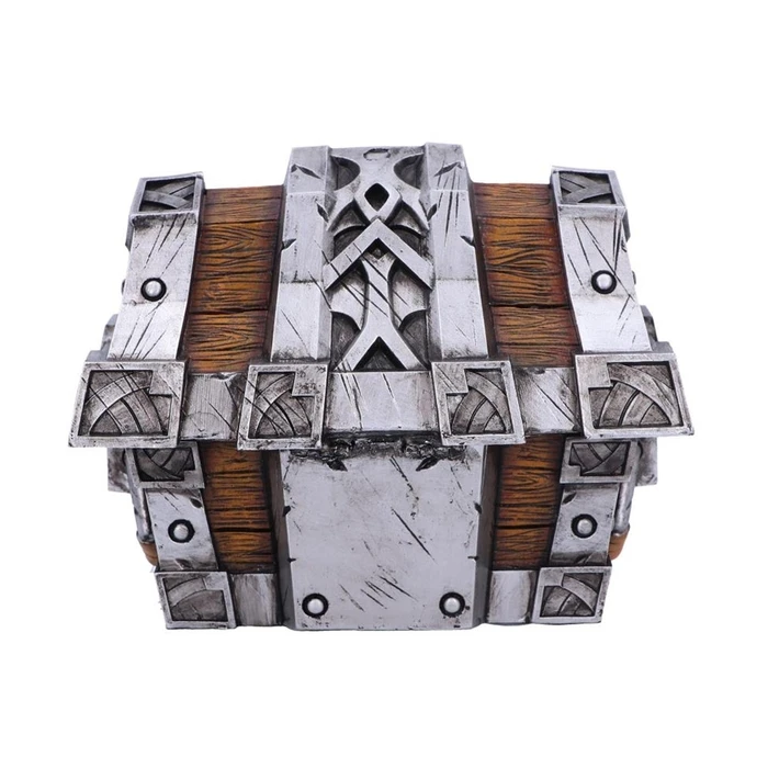 Nemesis Now Κουτί Αποθήκευσης World of Warcraft Silverbound Treasure Chest Box 13cm