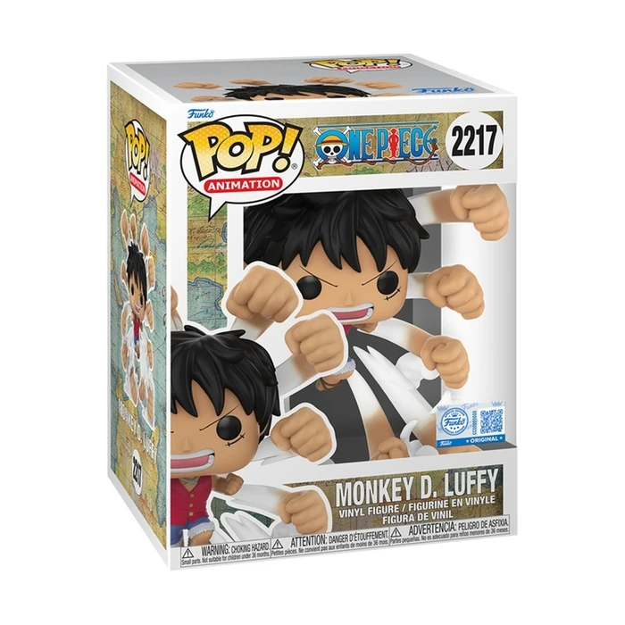 Funko Pop! Animation: One Piece - Monkey D. Luffy (Gum Gum Gatling) Ειδική Έκδοση #2217