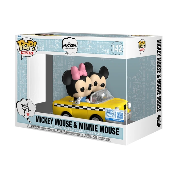 Funko Pop! Ride Super Deluxe Disney: Μίκυ & Μίννι (Ειδική Έκδοση) #142
