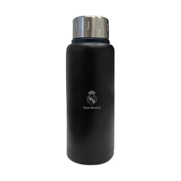 Safta Thermal Bottle Real Madrid Premium Stainless Steel Black 500ml