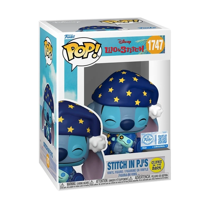 Funko Pop! Disney: Lilo & Stitch - Stitch σε Πιτζάμες (Φωσφορίζει στο Σκοτάδι) Special Edition #1747