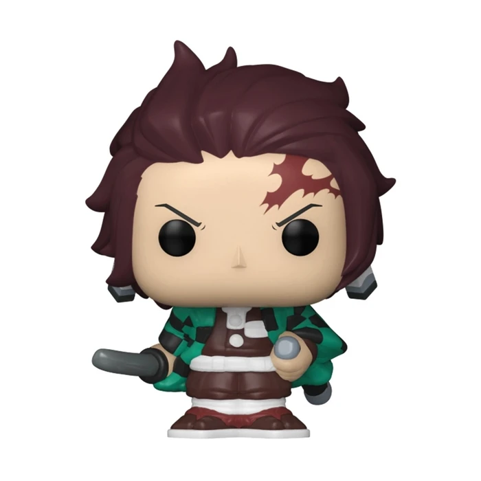 Funko Bitty Pop! Animation: Demon Slayer - Tanjiro Kamado, Sabito, Makomo, Mystery (Glows in the Dark) 4-pack