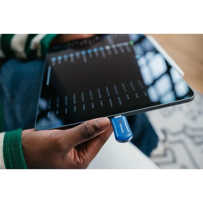 USB Flash 256GB Verbatim Plectra Blue USB-C 30234