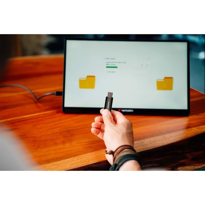 USB Flash 64GB Verbatim V200 Metal USB 3.2 Aluminium, r/w 80/200MBs 30211