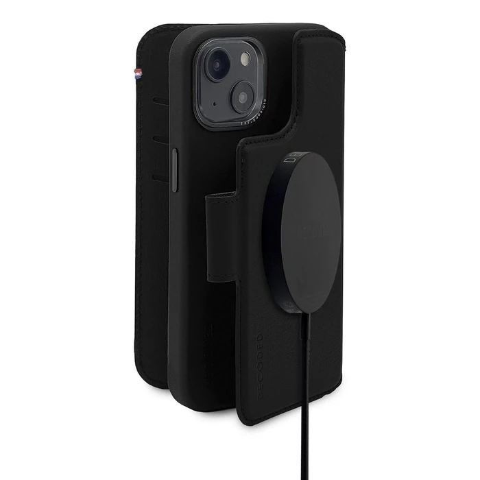 Θήκη Κινητού Decoded Leather MagSafe Modu Wallet iPhone 14 Plus Black