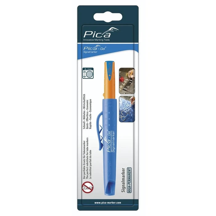 Σημαδευτήρι Pica GEL Permanent Marker blue SB
