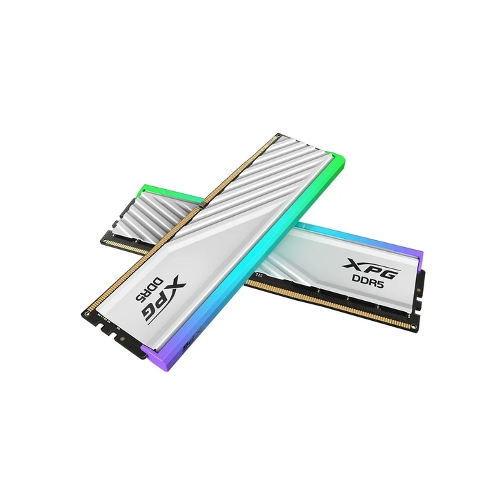 Μνήμη RAM Σταθερού DDR5 32GB Adata-XPG 6000 LANCER BLADE RBG White 2x16GB