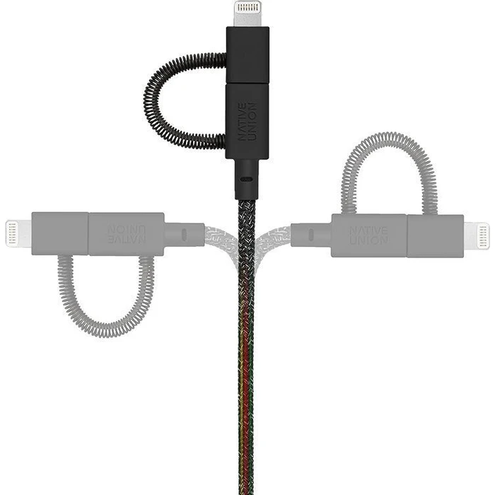 Καλώδιο USB Native Union Belt Universal 2m Black