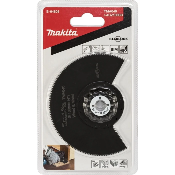 Πριονωτή Λεπίδα Makita 100mm TMA046