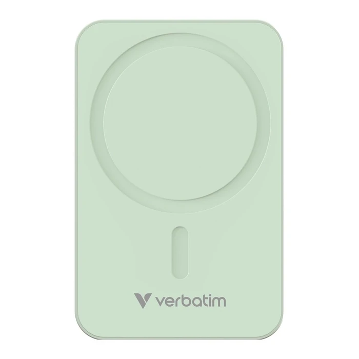 Power Bank Verbatim Essential magn.wirel. 5000mAh Green. 32226