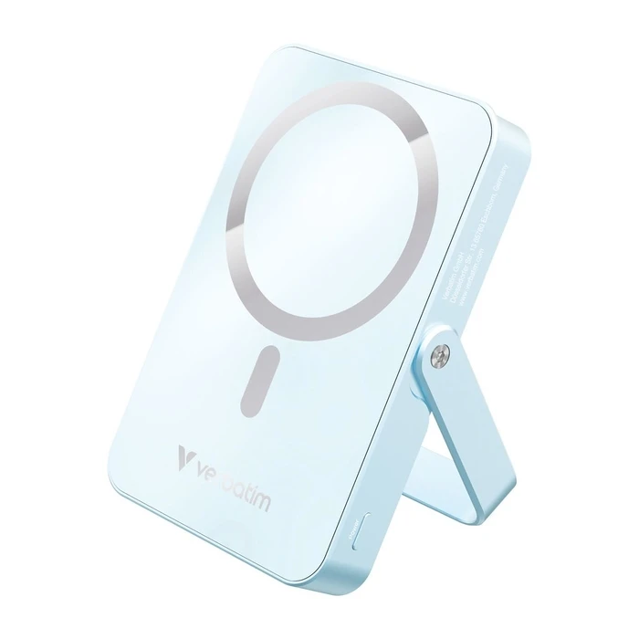 Power Bank Verbatim with StandBase mag.wireless 10000mA Blue 32266