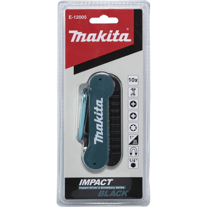 Μύτες Κατσαβιδιού Makita Impact Black Bit-Set 10-tlg.
