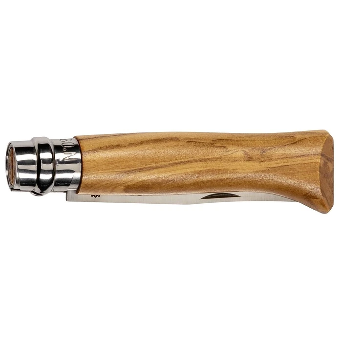 Σουγιάς Opinel No. 08 Olive wood + sheath in pencil box