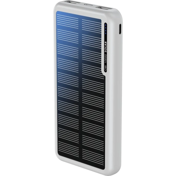 Power Bank Boompods Obi 10,000mAh Solar - White