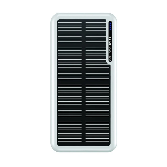 Power Bank Boompods Obi 10,000mAh Solar - White