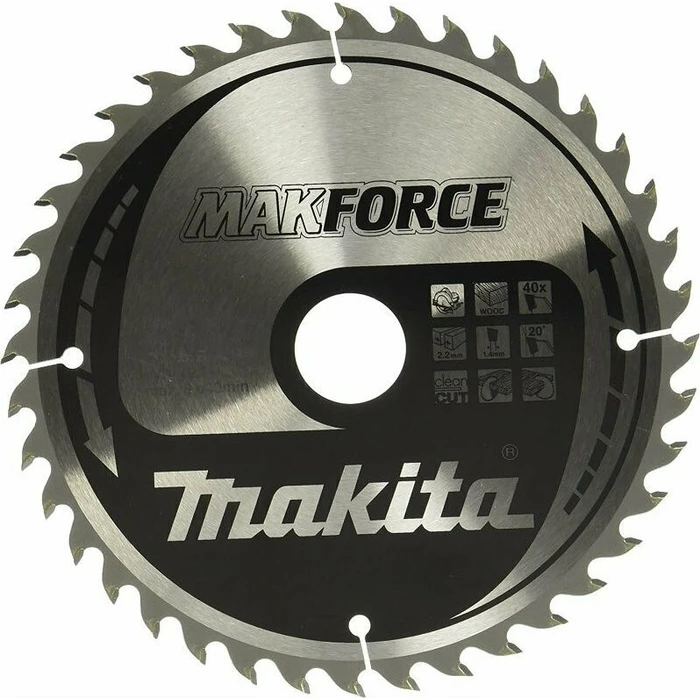 Δίσκος Κοπής Makita MAKFORCE 190x30x40Z