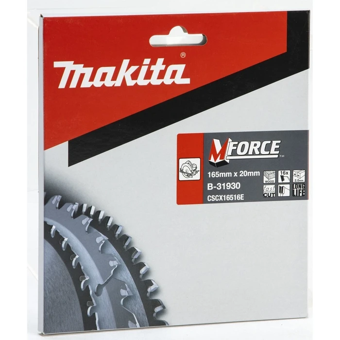 Δίσκος Κοπής Makita M-FORCE S?geb. 165x20x16