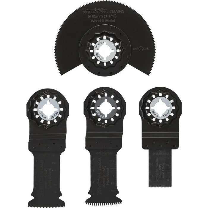 Πριονόλαμα Makita B-67480 Plunge Cut Saw Blade Set 4pcs