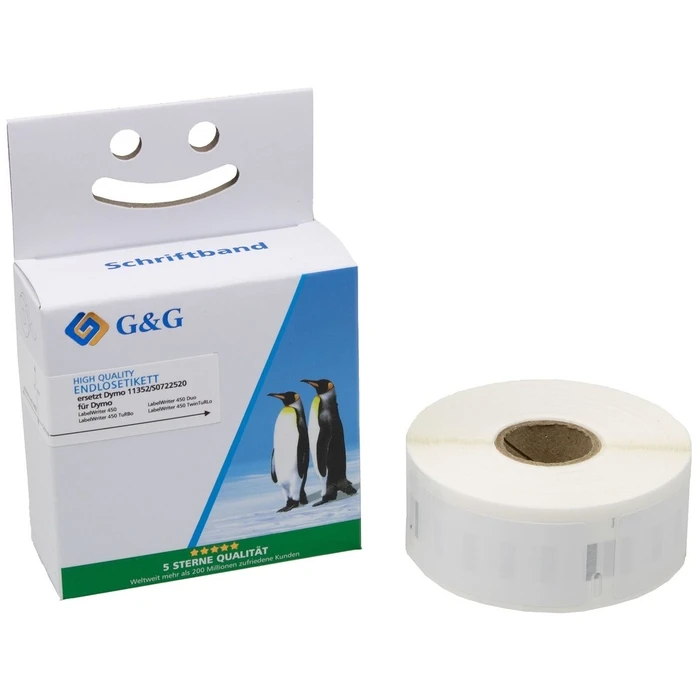 Ταινία Ετικετογράφου G&G 25mm x 54mm sw-ws Συμβατή Dymo 11352/ s0722520