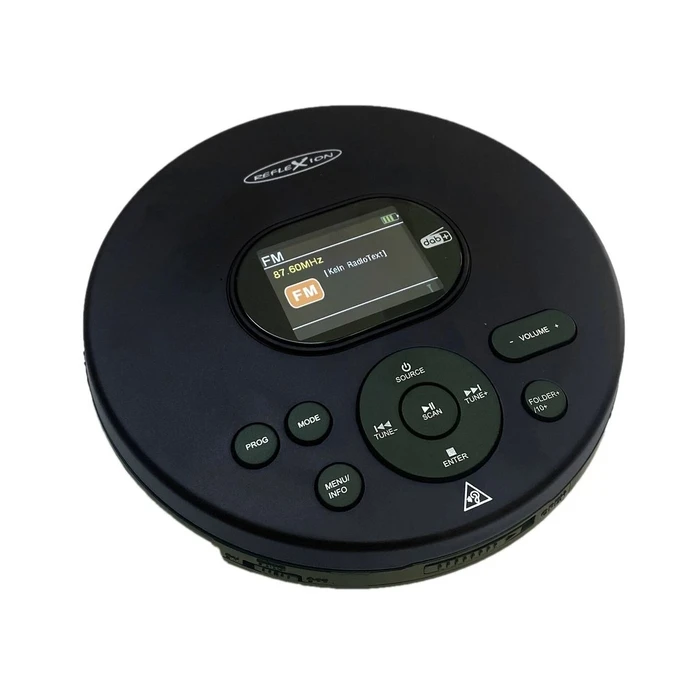 Φορητό CD Reflexion PCD540DAB Black