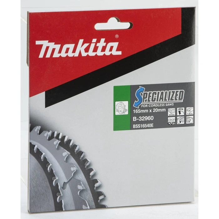 Δίσκος Κοπής Makita SPECIALIZED 165x20x40Z