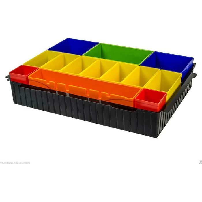 Αξεσουάρ Εργαλείων Makita P-83652 box insert with coloured boxes