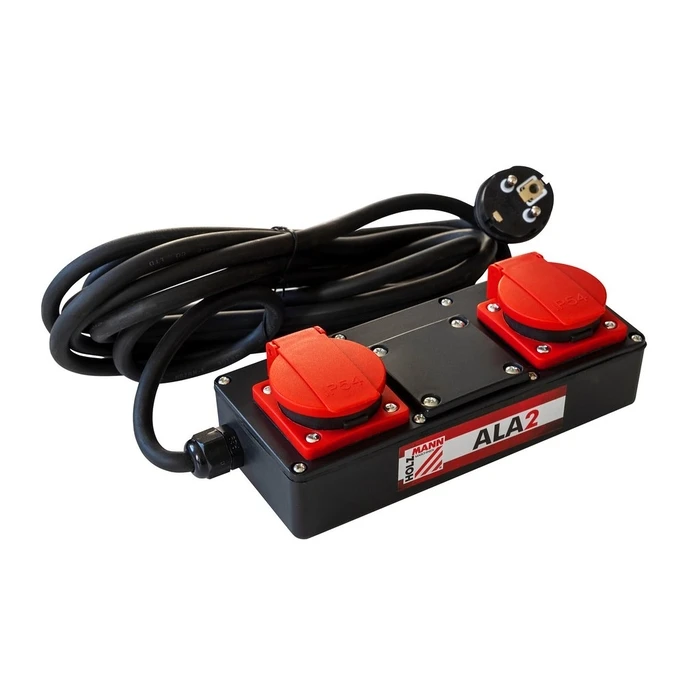 Πρίζα Βιομηχανικού Τύπου Holzmann ALA2 230V Compact Distribution Box