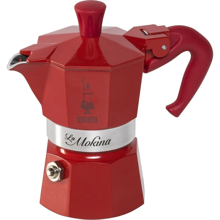 Μπρίκι Espresso Bialetti La MOKINA rosso Winter Wonderland