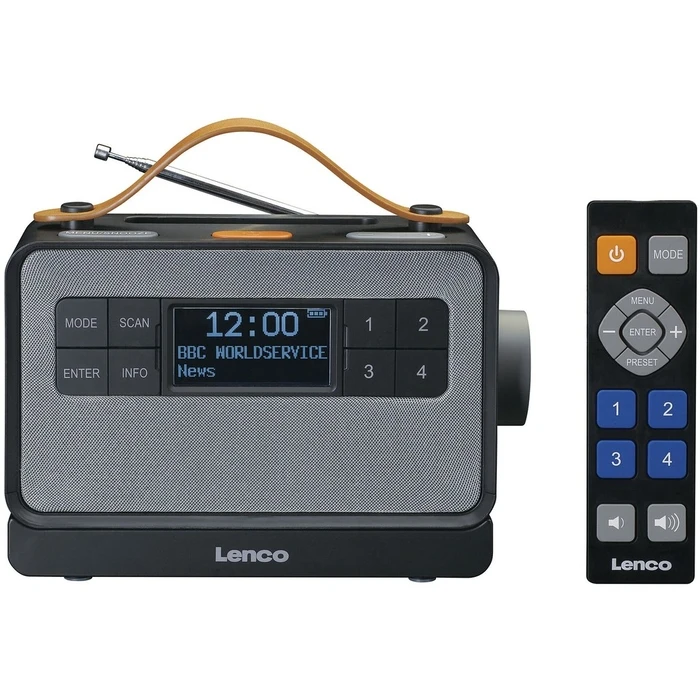 Επιτραπέζιο Ραδιόφωνο Lenco PDR-065 Black