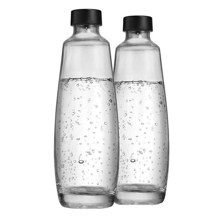 Δοχεία Παρασκευαστή Σόδας Sodastream Duo Glass Twin Pack 1,0L