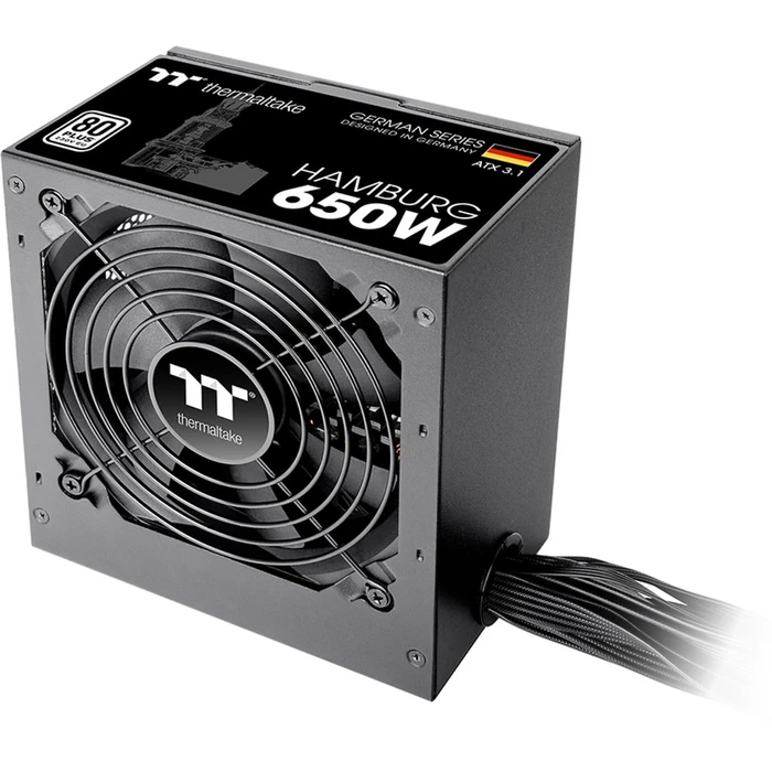 Τροφοδοτικό 650W Thermaltake Hamburg ATX3.1 80+