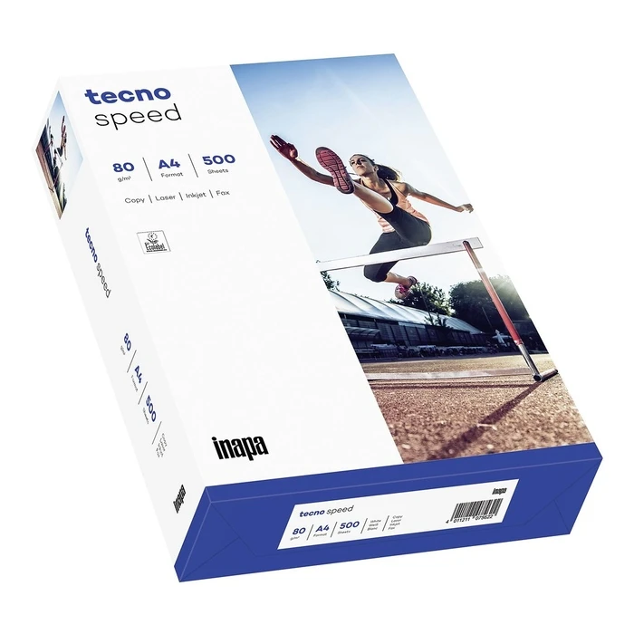 Χαρτιά Εκτύπωσης Tecno speed Universal Paper A4 80 g, 500 Sheets