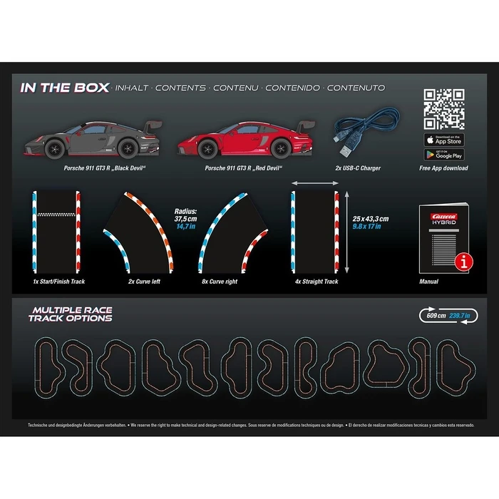 Πίστα Carrera Hybrid Devil Drivers Hybrid Racing Set