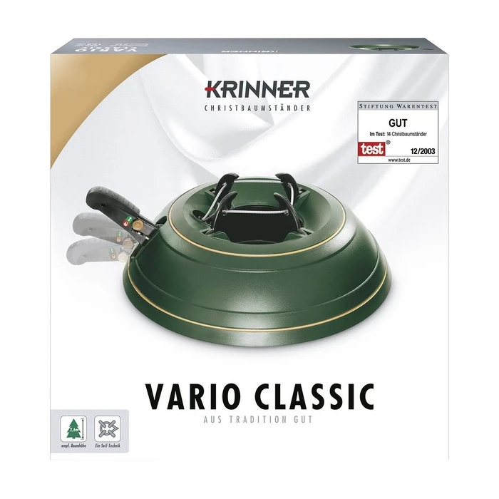 Ποδιά Χριστουγεννιάτικου Δέντρου Krinner Vario Classic 2,6 m / 12 cm